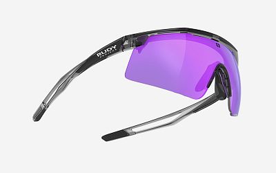 Превью  Велоочки RUDY PROJECT Turbolence Crystal Ash, Линзы: Multilaser Violet (SP894233-0000)
